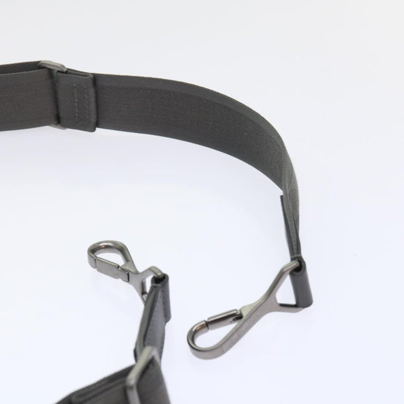 LOUIS VUITTON Damier Carbon Keepall Bandouliere 45 Bag Black N41324 Auth 46967SV