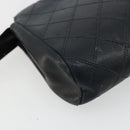 CHANEL Etui Lammleder Schwarz CC Auth 4707-15