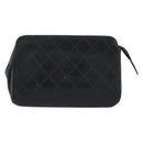 CHANEL Etui Lammleder Schwarz CC Auth 4707-13