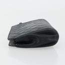 CHANEL Etui Lammleder Schwarz CC Auth 4707-4