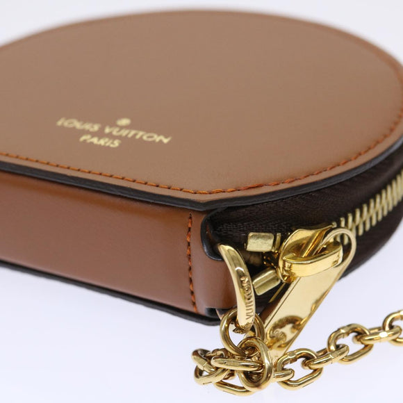 LOUIS VUITTON Catgram Chain Micro Powat Chapeau Münzbörse M63886 LV Auth 47211SM