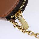 LOUIS VUITTON Catgram Chain Micro Powat Chapeau Münzbörse M63886 LV Auth 47211SM-9