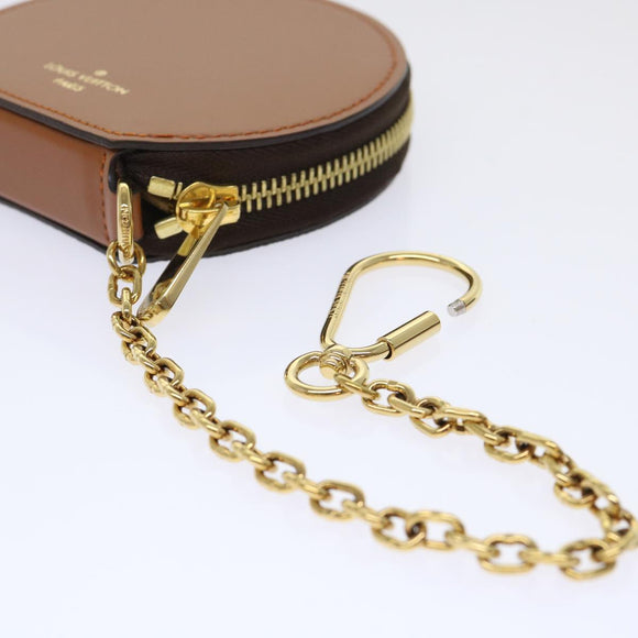 LOUIS VUITTON Catgram Chain Micro Powat Chapeau Coin Purse M63886 LV Auth 47211SM