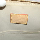 LOUIS VUITTON Monogram Miroir Alma GM Hand Bag Gold Dore M95274 LV Auth 47396S-19