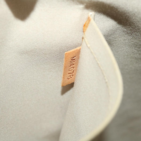 LOUIS VUITTON Monogram Miroir Alma GM Hand Bag Gold Dore M95274 LV Auth 47396S