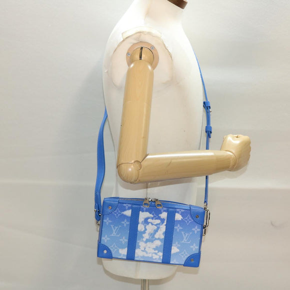 LOUIS VUITTON Monogram Clouds Soft Trunk Wallet Shoulder Bag M45432 Auth 47398S