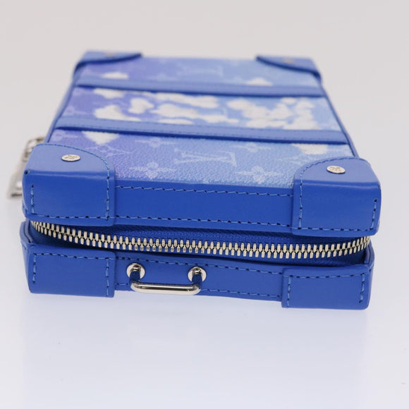 LOUIS VUITTON Monogram Clouds Soft Trunk Wallet Shoulder Bag M45432 Auth 47398S
