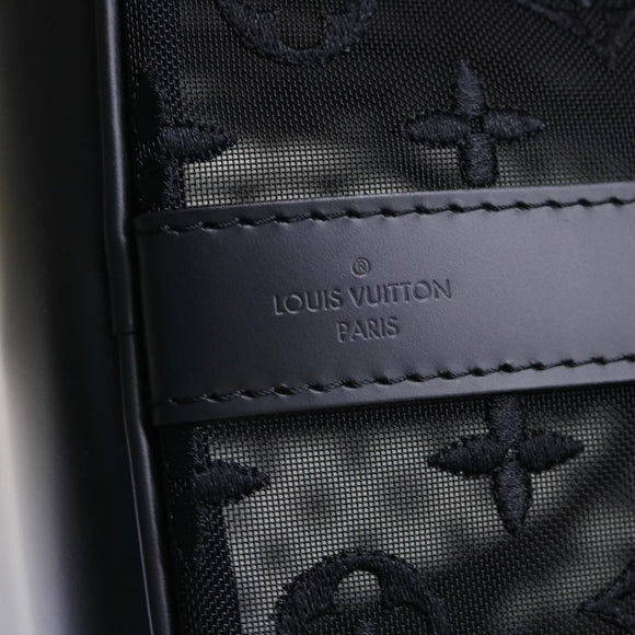 LOUIS VUITTON Monogram See Through Keepall Bandouliere 50 M53971 LV Auth 47400S