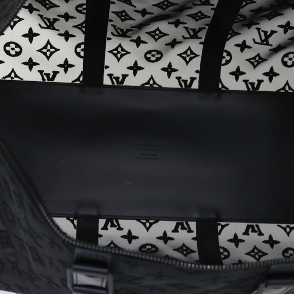 LOUIS VUITTON Monogram See Through Keepall Bandouliere 50 M53971 LV Auth 47400S