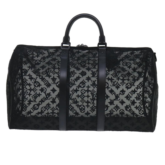 LOUIS VUITTON Monogram See Through Keepall Bandouliere 50 M53971 LV Auth 47400S