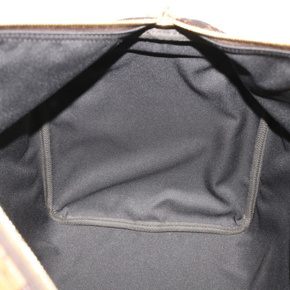 LOUIS VUITTON Monogram Stripe Keepall Bandouliere 50 Tas M45967 LV Auth 47401SM