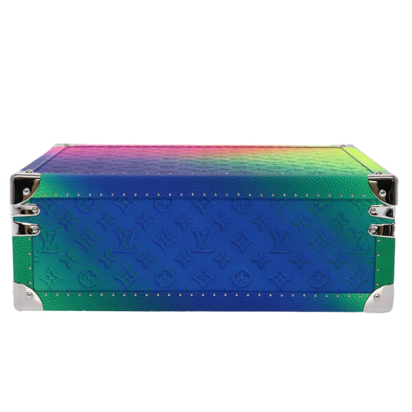 LOUIS VUITTON Monogram Taurillon Illusion Cotteville 40 Trunk M20477 Auth 47402SM