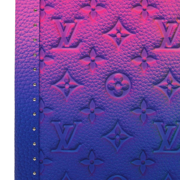 LOUIS VUITTON Monogram Taurillon Illusion Cotteville 40 Trunk M20477 Auth 47402SM