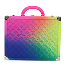 LOUIS VUITTON Monogram Taurillon Illusion Cotteville 40 Trunk M20477 Auth 47402SM-13