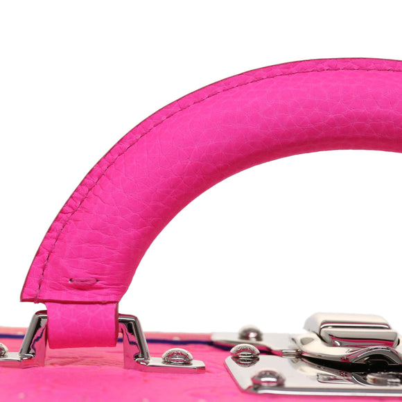 LOUIS VUITTON Monogram Taurillon Illusion Cotteville 40 Trunk M20477 Auth 47402SM