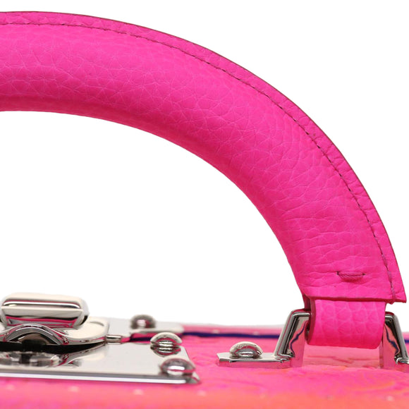 LOUIS VUITTON Monogram Taurillon Illusion Cotteville 40 Trunk M20477 Auth 47402SM