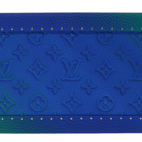 LOUIS VUITTON Monogram Taurillon Illusion Cotteville 40 Trunk M20477 Auth 47402SM