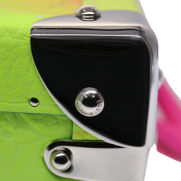 LOUIS VUITTON Monogram Taurillon Illusion Cotteville 40 Trunk M20477 Auth 47402SM