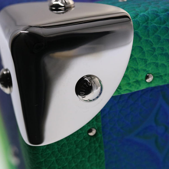 LOUIS VUITTON Monogram Taurillon Illusion Cotteville 40 Trunk M20477 Auth 47402SM