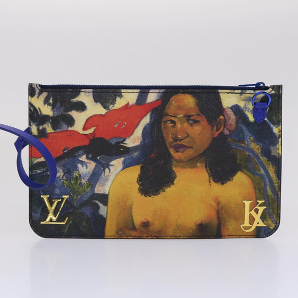 LOUIS VUITTON Masters Collection GAUGUIN Neverfull MM Bag M43359 LV Auth 47431S