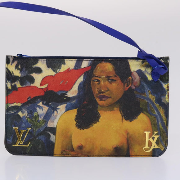 LOUIS VUITTON Masters Collection GAUGUIN Neverfull MM Bag M43359 LV Auth 47431S