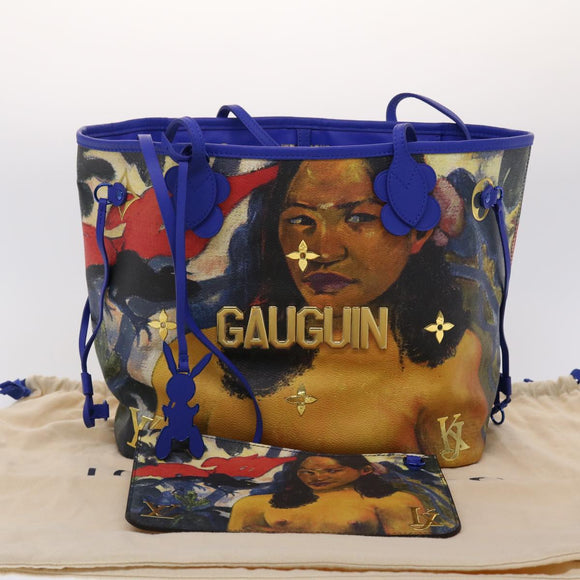 LOUIS VUITTON Masters Collection GAUGUIN Neverfull MM Bag M43359 LV Auth 47431S