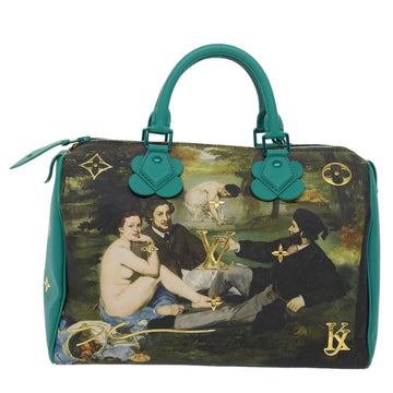 LOUIS VUITTON Masters Collection MANET Speedy 30 Hand Bag M43304 LV Auth 47433SM - 0