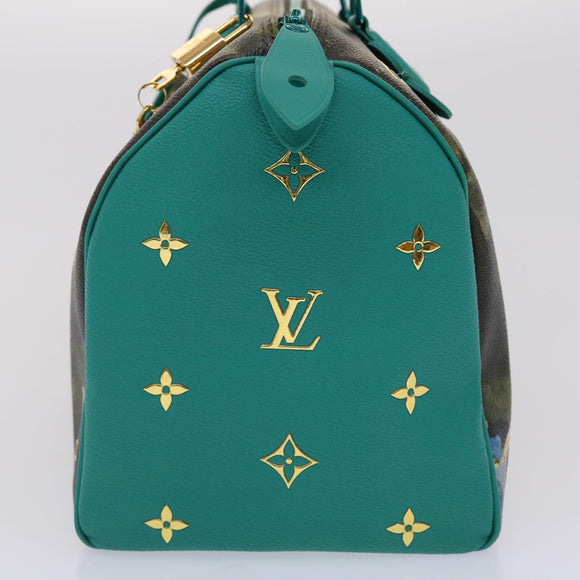 LOUIS VUITTON Masters Collection MANET Speedy 30 Hand Bag M43304 LV Auth 47433SM