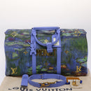 LOUIS VUITTON Masters Collection MONET Keepall Bandouliere 50 Bag LV Auth 47436SM-12