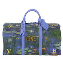 LOUIS VUITTON Masters Collection MONET Keepall Bandouliere 50 Bag LV Auth 47436SM-13