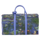 LOUIS VUITTON Masters Collection MONET Keepall Bandouliere 50 Bag LV Auth 47436S-2