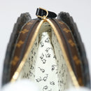 LOUIS VUITTON Catgram Pochette Full Cat Shoulder Bag Gray M53165 LV Auth 47438SM-19