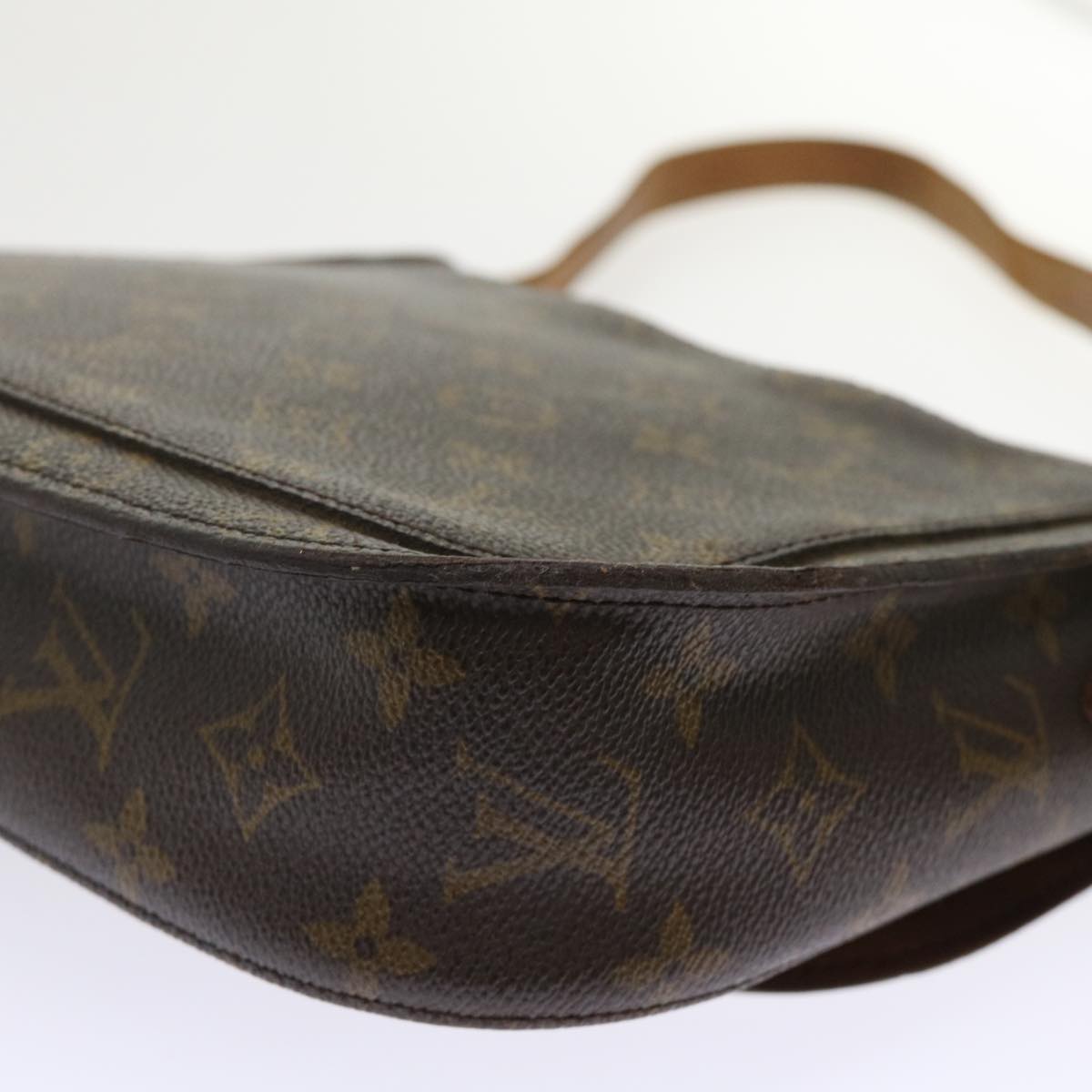 LOUIS VUITTON Monogram Saint Cloud GM Shoulder Bag M51242 LV Auth 47445