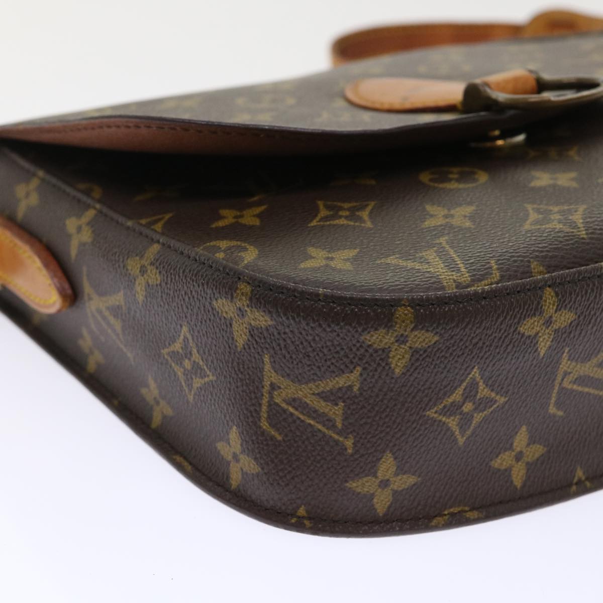 LOUIS VUITTON Monogram Saint Cloud GM Shoulder Bag M51242 LV Auth 47448