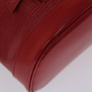 LOUIS VUITTON Epi Montsouris MM Backpack Monaco 700th Red LV Auth 47479-15