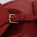 LOUIS VUITTON Epi Montsouris MM Backpack Monaco 700th Red LV Auth 47479-9