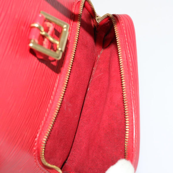 LOUIS VUITTON Epi Montsouris MM Rucksack Monaco 700th Rot LV Auth 47479