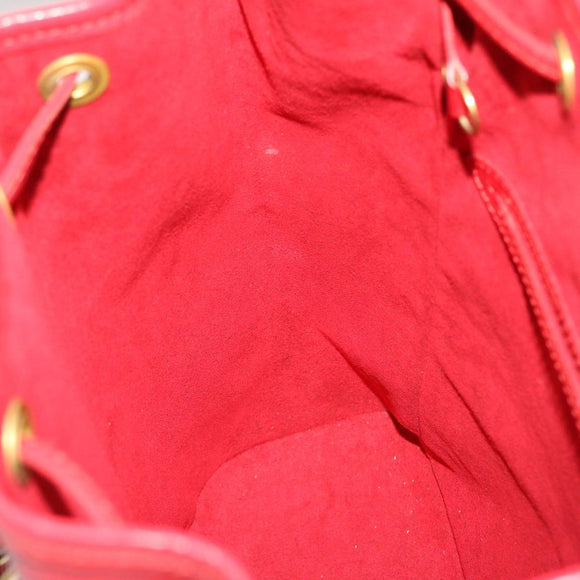 LOUIS VUITTON Epi Montsouris MM Rucksack Monaco 700th Rot LV Auth 47479