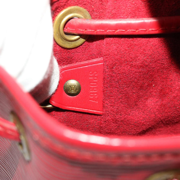 LOUIS VUITTON Epi Montsouris MM Rucksack Monaco 700th Rot LV Auth 47479