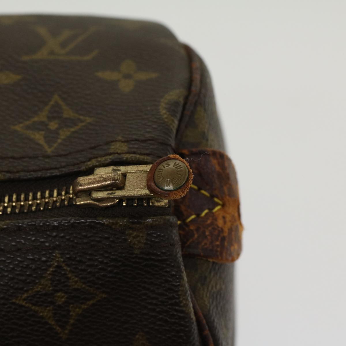 LOUIS VUITTON Monogram Speedy 30 Hand Bag M41526 LV Auth 47487