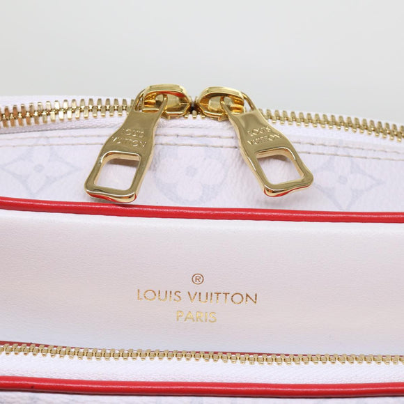 LOUIS VUITTON Monogram Nile PM Shoulder Bag NBA White M45583 LV Auth 47492SM