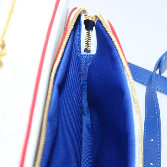 LOUIS VUITTON Monogram Nile PM Shoulder Bag NBA White M45583 LV Auth 47492SM