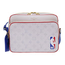 LOUIS VUITTON Monogram Nile PM Shoulder Bag NBA White M45583 LV Auth 47492SM-13