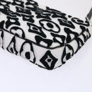 LOUIS VUITTON Monogram Tuftage Pochette Accessoires White M45565 LV Auth 47494S-8