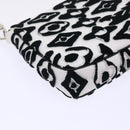 LOUIS VUITTON Monogram Tuftage Pochette Accessoires White M45565 LV Auth 47494SM-17