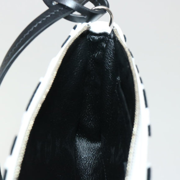 LOUIS VUITTON Monogram Tuftage Pochette Accessoires White M45565 LV Auth 47494SM