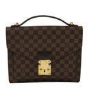 LOUIS VUITTON Damier Ebene Monceau 28 Hand Bag SPO 2way N48088 LV Auth 47539SAV-13