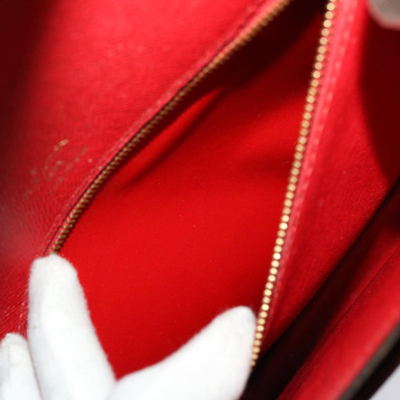 LOUIS VUITTON Damier Ebene Monceau 28 Hand Bag SPO 2way N48088 LV Auth 47539V