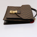 LOUIS VUITTON Damier Ebene Monceau 28 Hand Bag SPO 2way N48088 LV Auth 47539V-3