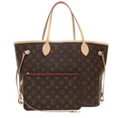 LOUIS VUITTON Monogram Neverfull MM Tote Bag M40156 LV Auth 47541S-1